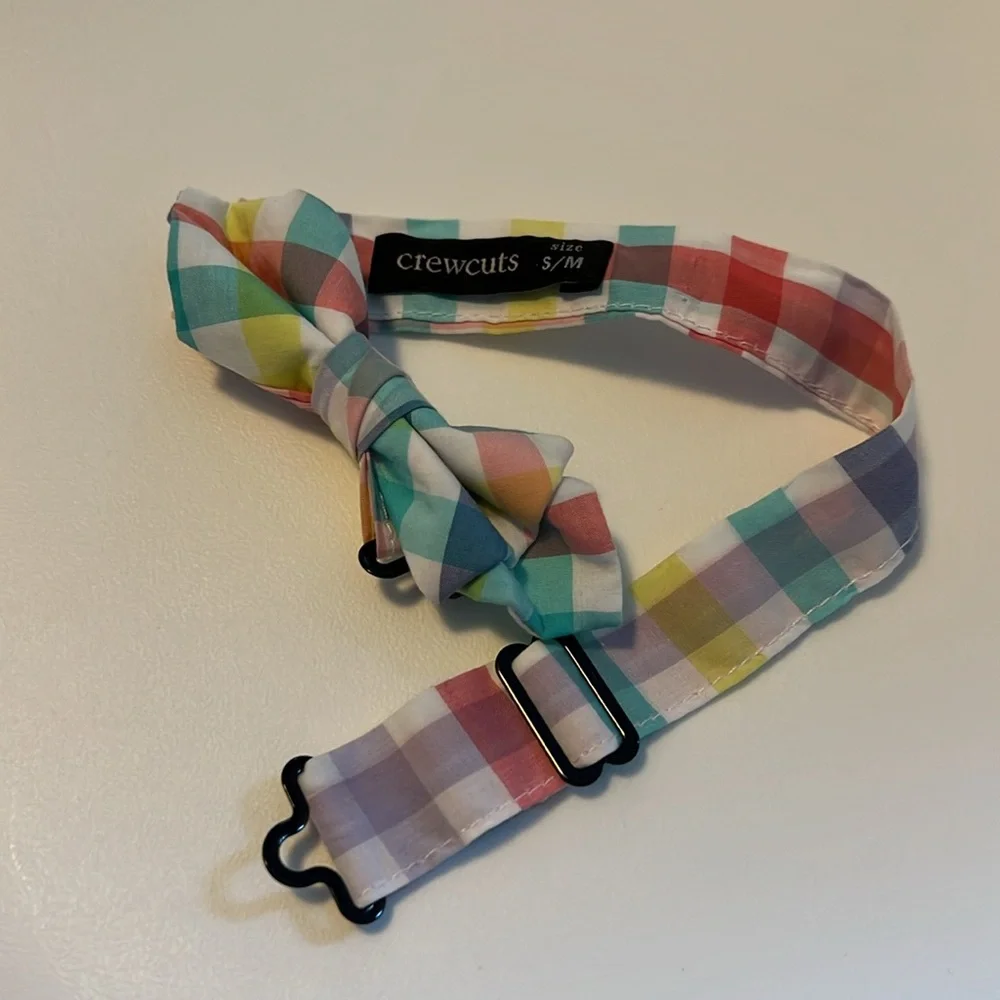 Crewcuts Plaid Bow Tie